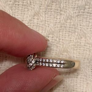 Pandora Jewelry - Authentic Pandora Sparkling Love Knot Ring Pandora Jewelry - Authentic Pandora Sparkling Love Knot Ring